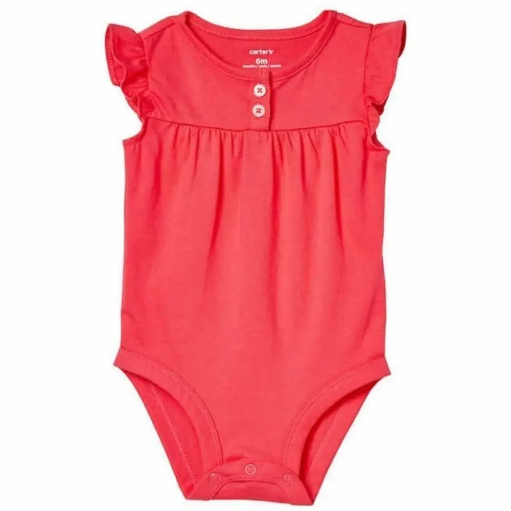 Carters Baby Girls Ladybug 4 Piece Outfit Set Size 6 Months Cotton NEW